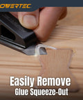 Slick Spear Point Chisel Plane Built Tough For Tight Corners And Narrow Angles Ideal Plug Trimming Companion Featuring Hella Precise Edge Smoothing For Woodworking Crews Including Heavy Duty Adjustment Wrench removing glue from wood.
