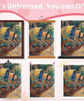 Fresh Bangladesh Rickshaw Canvas Wall Art Bringing Bold Bengali Street Vibes And Crispy Color Pop To Any Space perfect for living room or bedroom, unframed display options.