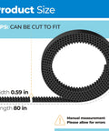 Replacement Lift Belt Kit For Minn Kota Ulterra Trolling Motors 2770820 showing 0.59 in width and 80 in length