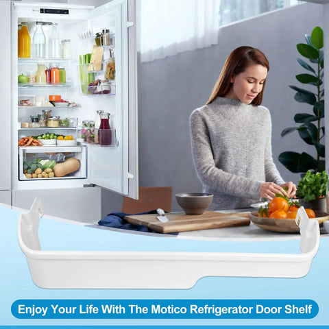 2 Pack Refrigerator Door Bin Shelves Replacement For Kenmore Frigidaire Durable Eco Friendly with kitchen scene