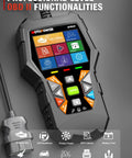 Advanced OBD2 Car Diagnostic Scanner With Full Diagnostic Functions Reads And Clears Codes Turns Off Malfunction Indicator Light MIL