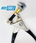 Close-up of pliers from All In One Cleco Fasteners Kit With Pliers Handy And Budget Friendly For Auto Body And Sheet Metal Projects