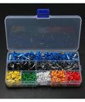Top Notch Ferrule Crimper Plier Plus 800 Connector Terminal Box Tool Kit 175mm With Solid Pliers For Serious Wiring Jobs And Pro Electricians, open organizer