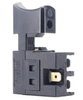 Miter Saw Replacement Switch 375115 side view for C12FDH C12FDHSM C12RSH2M easy on off power control switch black plastic