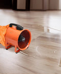Beefy Portable Industrial Air Mover With Flexible Ducting And 10 Inch Blower for Extraction and Ventilation 1948 CFM High Velocity