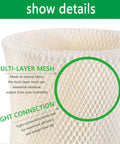 4 Pack Replacement Humidifier Wick Filters For Emerson MAF1 And Kenmore Models MA0950 MA1200 multi-layer mesh detail