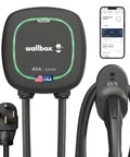 Pulsar Plus Level 2 EV Charger 40 Amp 240V Home Wall Mount Fast Charging Works With All EVs J1772 25ft Cable NEMA 14 50