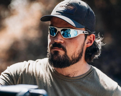 Badass Milspec Ballistic Safety Glasses With Anti Fog Smoke Lens And Weathered Tan Frame Offering Ansi Z87 Plus Certification For Legit Eye Protection And Slick Wraparound Comfort Daily