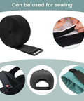 1.5 Inch Wide Cinch Straps 16 Foot Heavy Duty Nylon Cable Ties With 20 Buckles For Custom Lengths displayed in sewing uses
