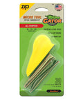 MicroZip Sander Kit With Assorted Grit Sanding Sheets For 3.5 Inch By 1 Inch Hook And Loop Pad Aluminum Oxide Premium Grits