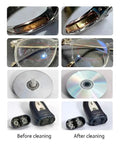 Portable Ultrasonic Cleaner With Dual Frequency Vibration For Jewelry Watches Glasses And Circuit Boards used on various items.