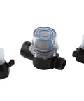 Self Priming Fresh Water Pump Strainer With Stainless Steel Mesh Screen, Fits 21847 Pump, NPS Inlet and Outlet, Inline Filter