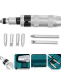 Impact Batch Head Screwdriver With Comfortable Grip For Easy Removal Of Rusted And Damaged Screws A Handy Home Repair Kit With Impact Driver Bits And Screw Remover Set For Quick Diy Fixes And Maintenance, chrome-vanadium steel, 18.5 cm set