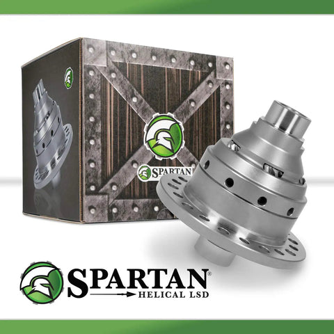 Locker Helical Limited Slip Differential for Dana 30 Front 27 Spline 3.73 and Up with packaging, smooth metal finish