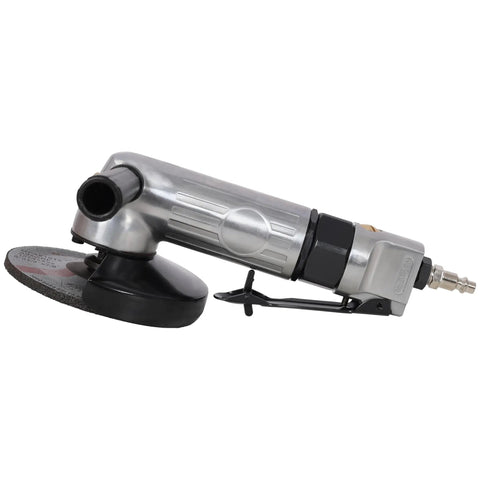 Badass 5 Inch Pneumatic Angle Grinder With 11000 Rpm Air Powered Cut Off Tool For Metal Grinding Polishing And Welding side view