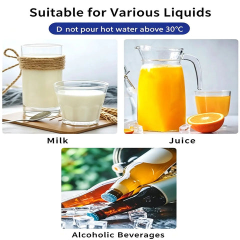 Collapsible Water Storage Container With Spigot 3L 5L 10L suitable for milk, juice, and alcoholic beverages.
