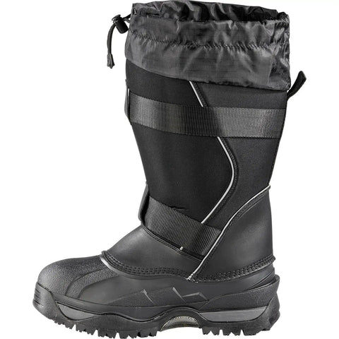 Impact Snow Boots For Extreme Cold Weather Mid Calf Height Black And White Snowshoe Ready Polar Rated To Minus 40 Fahrenheit