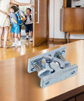 Must Have Double Roller Door Catch With Spring Loaded Mechanism For Cabinets And Drawers Easy Install No Special Tools Needed on countertop.