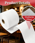 Four Roll Heavy Duty Coffee Filter Paper Game Changer Compatible With Commercial Brewers Thick Unbleached Sheets For Cafes Offices Zero Fuss High Performance Results, visible roll in cafe setting.