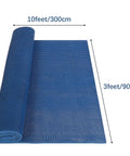 Drainage Non Slip Floor Mat 3x10 Ft Heavy Duty PVC Mesh Drainage Rug for Wet Areas Bathroom Pool Patio Kitchen Restaurant