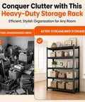 Big Time 3 Tier Metal Bookshelf With Adjustable Storage Shelves Built Rock Solid From Thick Cold Rolled Steel Slick Floor Standing Organizer.