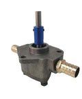 Manual Hand Drill Oil Pump 3.7L/Min Fluid Transfer Pump for Engine Gear & Hydraulic Oil, 8mm Shaft, 2M Hose, Electric Drill Compatible
