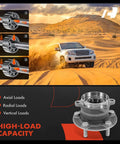 Rear Wheel Bearing And Hub Assembly For Mazda CX 9 AWD 2016 2017 2018 2019 2020 2021 2022 2023 5 Lug demonstration in desert