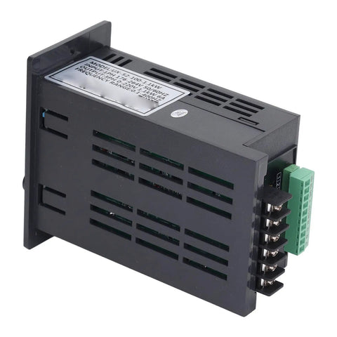 1.1KW VFD Inverter With 176-264V Input And 0-220V Output For Spindle Motor Speed Control, 0.1-400Hz Range, Copper Core Coil, High Load Capacity, Built For Beast Performance. Black ventilated VFD inverter with terminal block