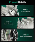 Rock Solid AC Compressor For Honda Civic One Point Eight Liter Engine Years Two Thousand Six Through Two Thousand Eleven showing quality materials and components.