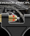 Heavy Duty Chain Breaker Tool Kit For Bikes And Motorcycles, ATVs, Dirt Bikes, Go Karts And Scooters, Riveting Chain Tool leverage design