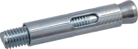 Hex Head Sleeve Anchor Five Eighths Inch By Three Inch Concrete Anchors For Concrete Brick And Block Pre Drill Required Steel Zinc Coated