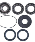Complete Front Differential Rebuild Kit For Polaris RZR XP 1000 includes seals, bearings, and mounting components.