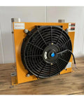 Beefy Hydraulic Air Cooler With 5800W Cooling Power, 100 Liters Per Minute Flow, DC 24V Air Cooled Radiator Heat Exchanger