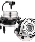 Front Wheel Hub Bearing Assembly 515036 Pair For Chevy Silverado 1500 Suburban Express Avalanche Tahoe 4WD
