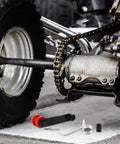 Easy Install Atv Chain Tensioner Kit For 110 To 250cc Off-Road Ride With Steel And Plastic Roller For Strong Stability And Smooth Shifting On Any Trail You Hit Today on ATV chain near rear wheel