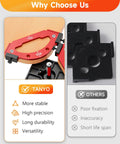 Premium 7 Piece Router Corner Radius Template Set Featuring 18 Precision Sizes And A Rock Solid 3 In 1 Positioning Jig for stable mounting and high precision.