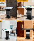 Slick Build 43 Inch All In One Touch Screen Kiosk With Windows 11 System 8gb Ram 128gb Storage for shopping malls, hotels, hospitals.