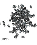Hella Tough 304 Stainless Steel Ball Plungers 100 Pc Kit Two Millimeter By Three Millimeter Spring Detents, close-up view of detent hardware.