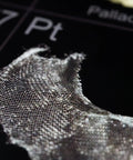 Close-up of element Platinum on Periodic Table Of Elements Photo Poster 40x20 Inches Laminated For Classroom Dorm And Lab Walls