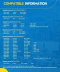 Compatible information for Hub Centric Wheel Spacers 5x4.5 Bolt Pattern 20mm Thickness for various car models.