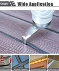 Pneumatic Windshield Removal Knife For Auto Glass Sealant Cutter Blade demonstrating glass seal cleaning application