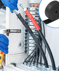 1 Inch Heat Shrink Tape For Electrical Wiring Black Shrink Wrap Tape With Heat Activated Adhesive That Melts And Seals Delivers Strong Wire Protection Durable Weather Ready No Fuss Install Temperature Range From Minus 40F To 257F
