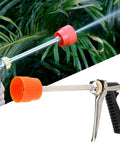 Heavy Duty Zinc Alloy Garden Sprayer With Adjustable Nozzle And Long Rod 360 Degree Rotating Head 5 Bar High Pressure for irrigation