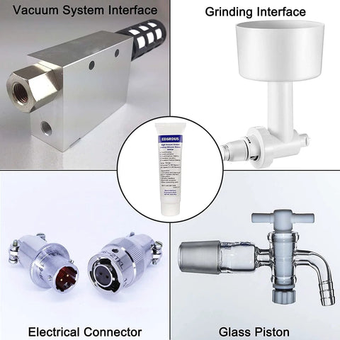 EDSRDUS SG01A 8oz high vacuum silicone grease tube; dielectric, waterproof sealing for vacuum pumps.