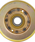 Heavy-Duty V-Idler Replacement For John Deere AM118447, Fits 737 757 777 797 ZTraks, 0.375 In ID, 3.75 In OD, Gold