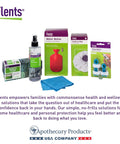 Flents Wipe N Clear eyeglass cleaner spray bottle with wipes; includes blue microfiber cloth and water bottle warmer.