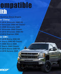 Diesel Engine Fuel Filter For 2001 Through 2016 Chevy Silverado 2500 HD 3500 HD And GMC Sierra 2500 3500 HD Duramax Diesel Replacement Drops In Easy Replaces TP3018 TP3012 12664429 12633243 9305685 with Chevy truck