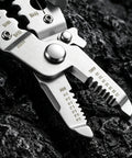 Top Rated Wire Stripper Pliers Manual Hand Tool For Electrical Repair Jobs With Textured Grip Handles ensuring secure control during wire stripping.