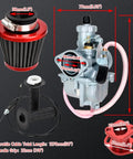 VM22 26mm Carburetor Throttle Assembly With Main Jets Kit Bolt On For Predator 212cc 224cc 196cc Non Hemi OHV Engines GX160 GX200 Clone