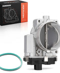 Electronic Throttle Body With Six Pin Plug For Chevy Trucks And SUVs Fits 2007 2008 Silverado 1500 2500 3500 Express Suburban Avalanche SSR V8 4.8L 5.3L 6.0L silver aluminum throttle body with gasket